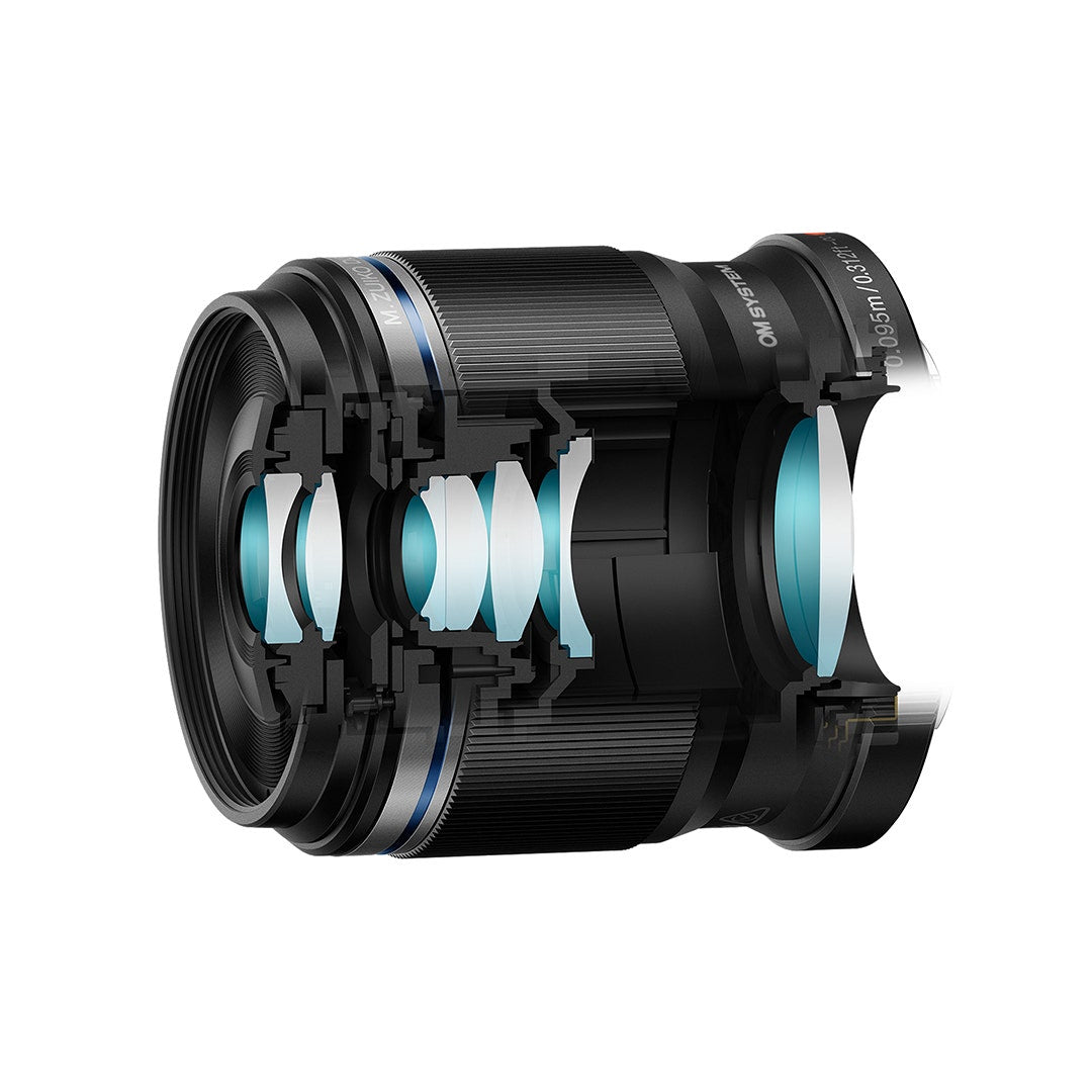 OM SYSTEM 30mm f/3.5 Black Macro Lens - additional product view