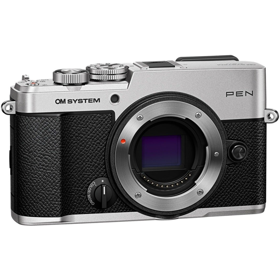 OM System Pen Body Only Silver Compact System Camera - additional product view