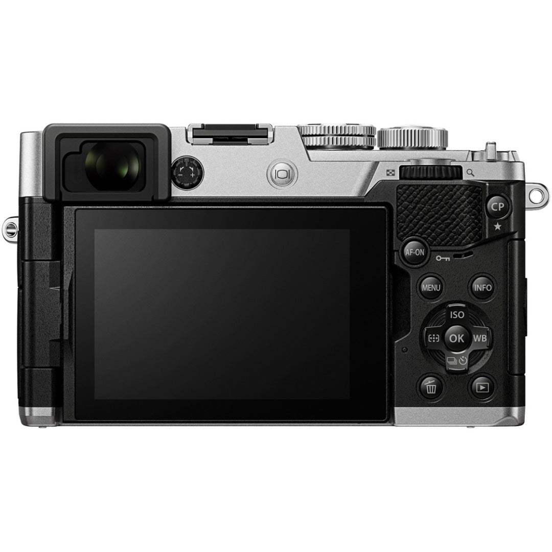 OM System Pen w/M.Zuiko Digital 14-42mm f/3.5-5.6 III Silver Compact System Camera - additional product view