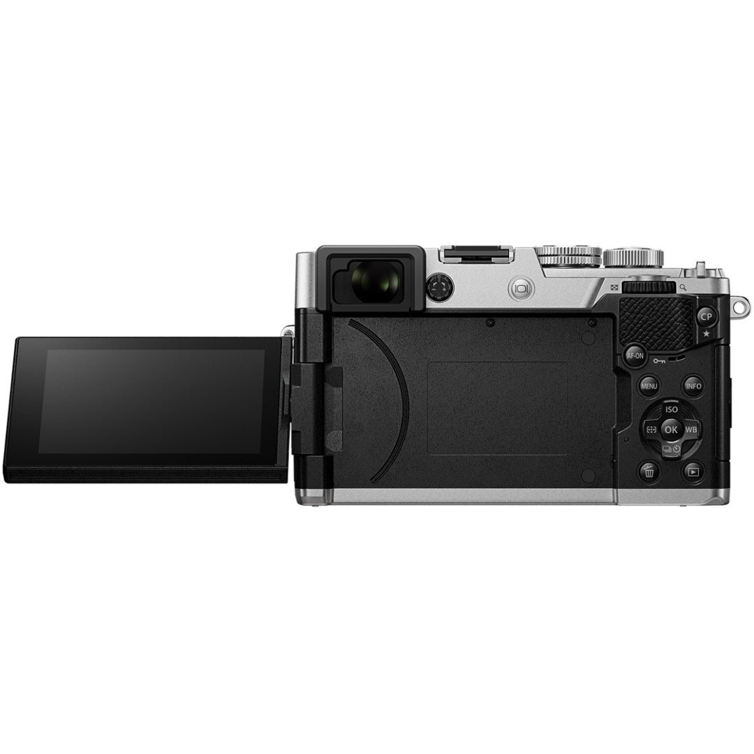 OM System Pen w/M.Zuiko Digital 14-42mm f/3.5-5.6 III Silver Compact System Camera - additional product view