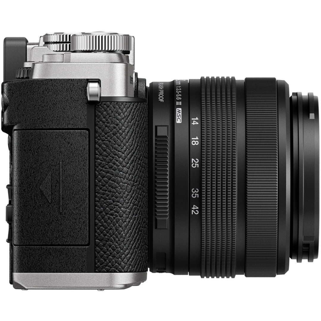 OM System Pen w/M.Zuiko Digital 14-42mm f/3.5-5.6 III Silver Compact System Camera - additional product view
