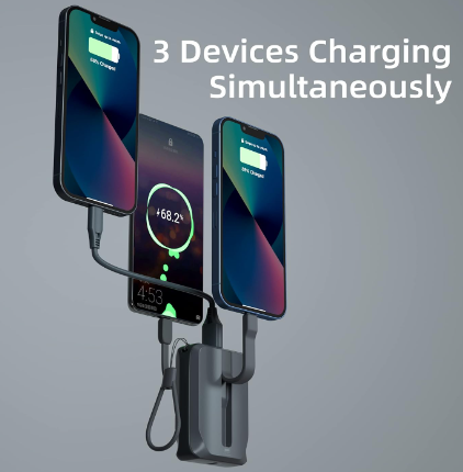 Ontekka Mini Power Bank w/ 10000mAp & 22.5W Output - additional product view