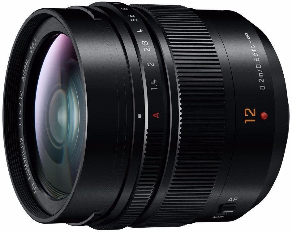 Panasonic Leica DG Summilux 12mm f/1.4 ASPH lens