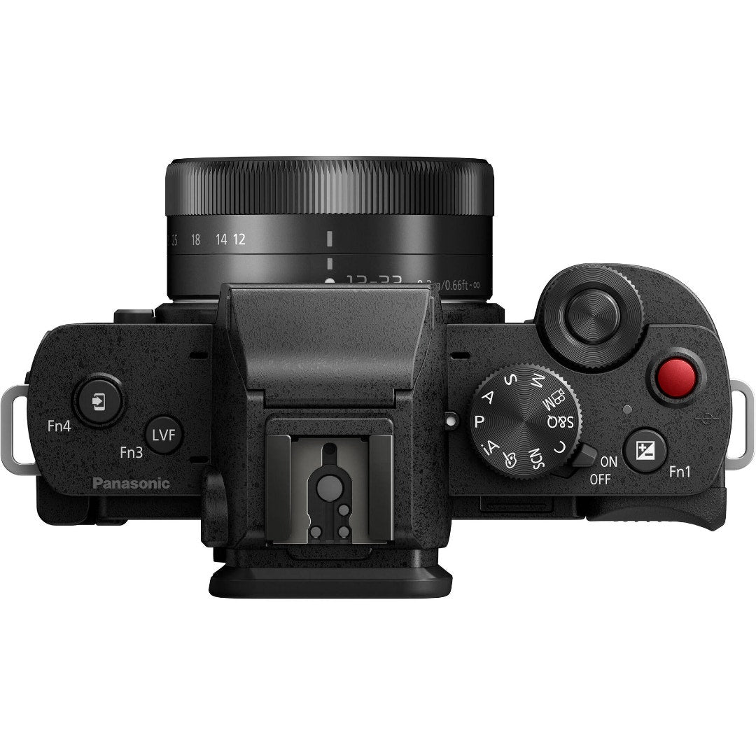 Panasonic Lumix G100D w/12-32m n f/3.5-5.6 Black Compact System Camera - additional product view