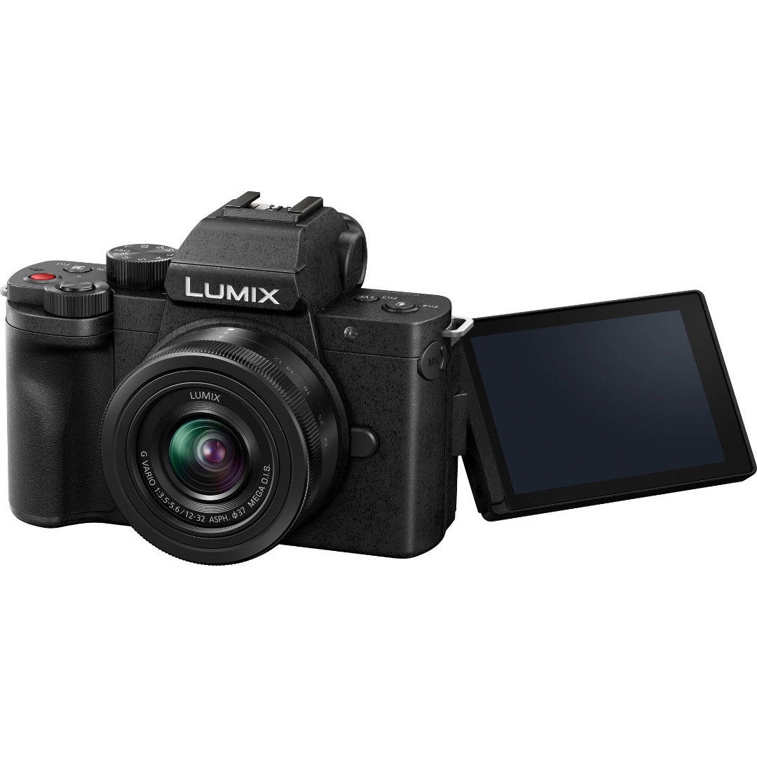 Panasonic Lumix G100D w/12-32m n f/3.5-5.6 Black Compact System Camera - additional product view