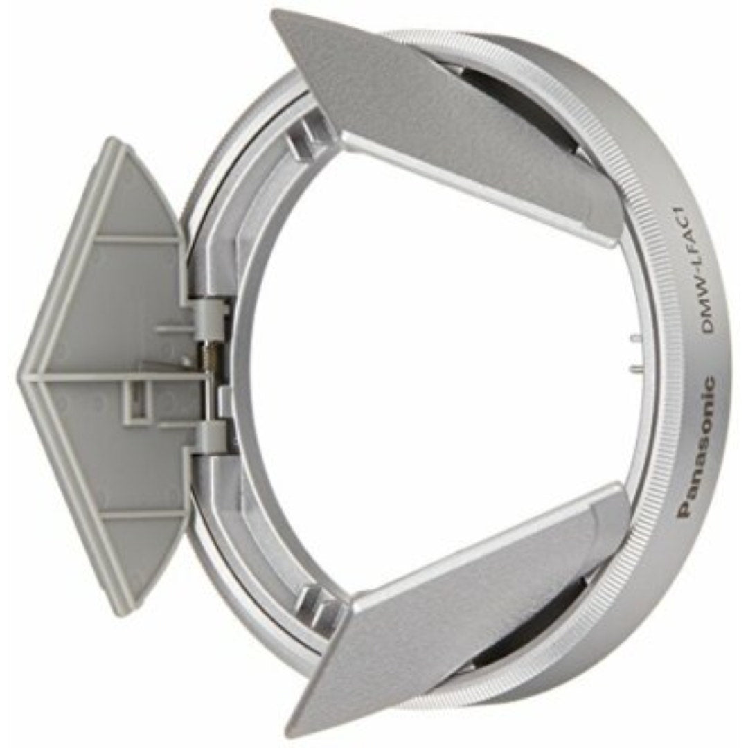 Panasonic Lumix L10 Auto Lens Cap - Silver - additional product view