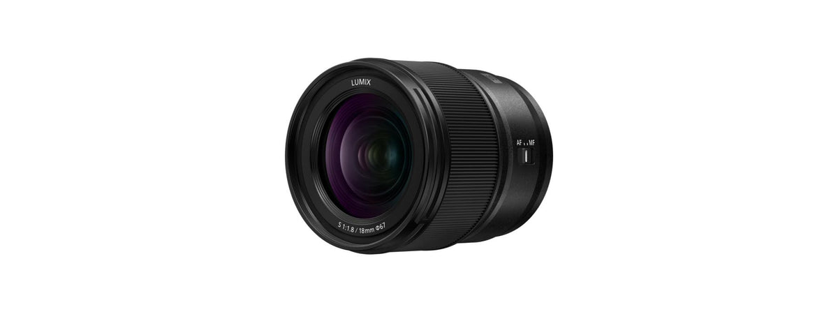 Panasonic Lumix S 18mm f/1.8 weather sealed prime lens