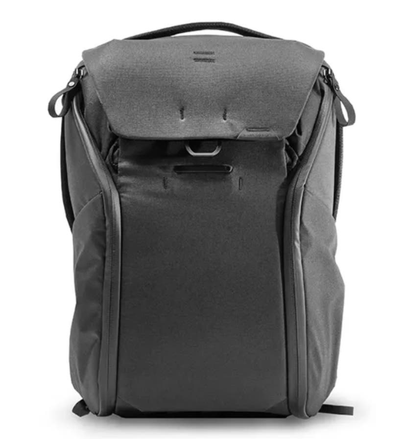 Peak Design Everyday Backpack 20L v2, in black.