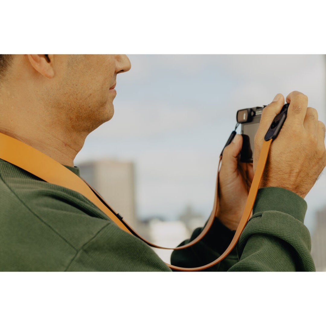 Peak Design Form Leather Camera Strap Long - Amber - additional product view
