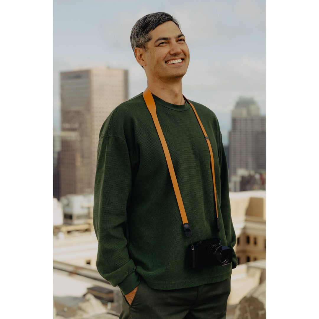Peak Design Form Leather Camera Strap Long - Amber - additional product view
