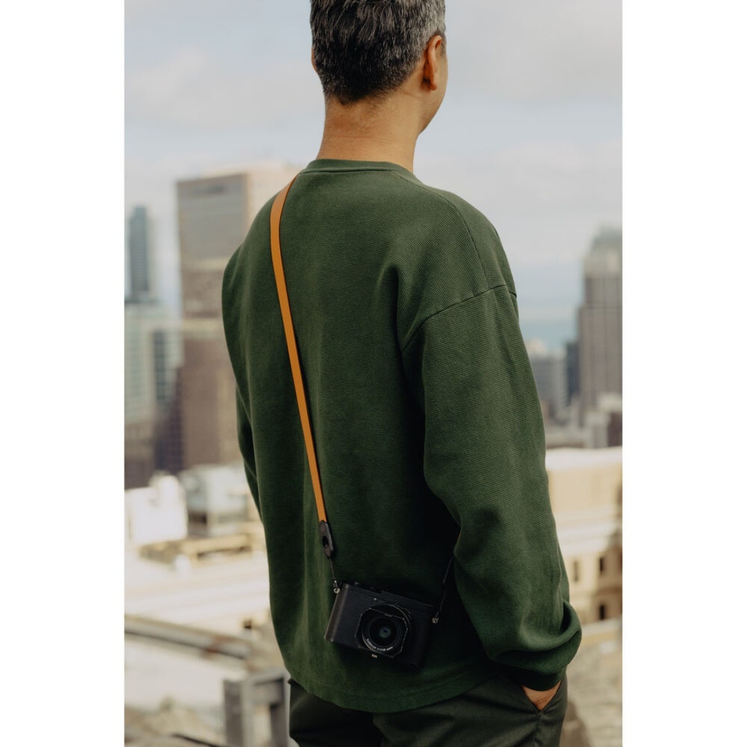 Peak Design Form Leather Camera Strap Long - Amber - additional product view