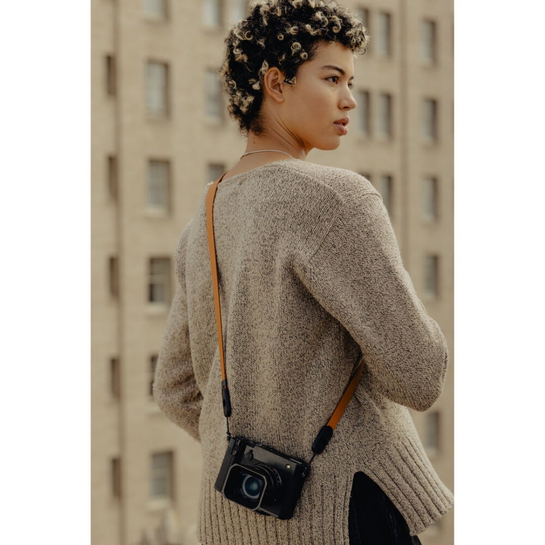 Peak Design Form Leather Camera Strap Standard - Amber - additional product view