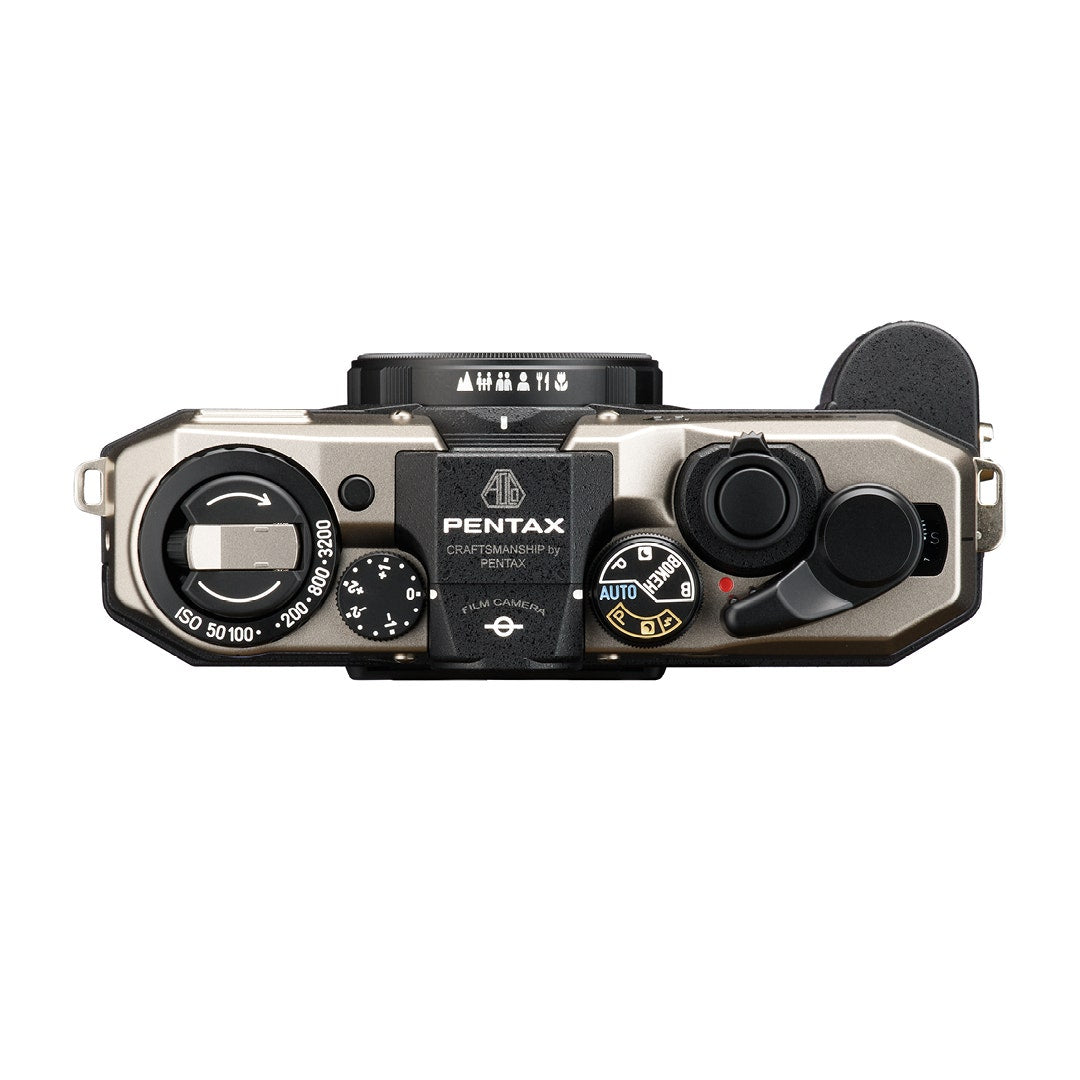 Pentax 17 HF 35mm Half Frame Silver/Black Compact Film Camera - additional product view