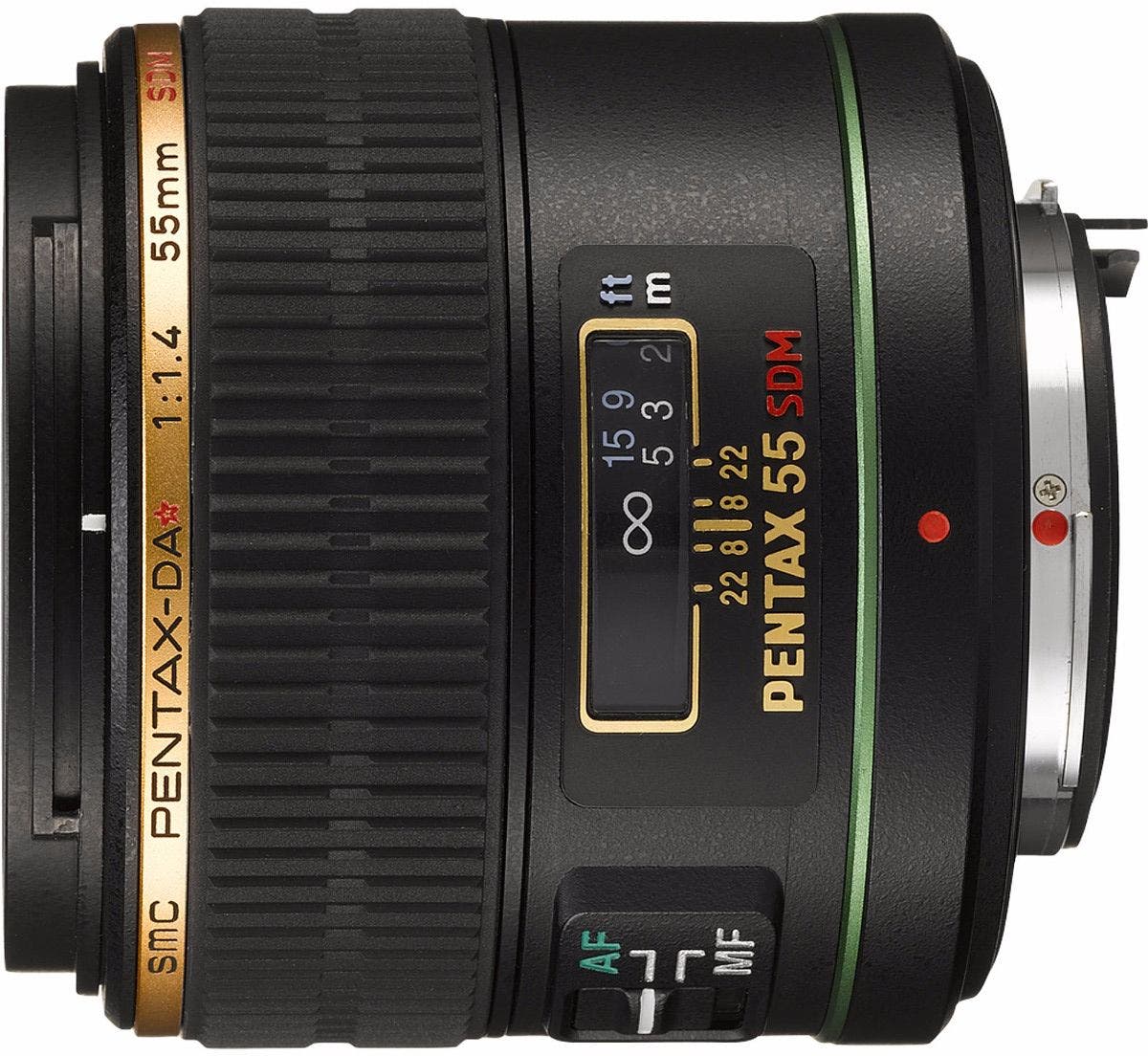 Pentax DA 55mm f/1.4 ED IF SDM lens, Pentax K mount