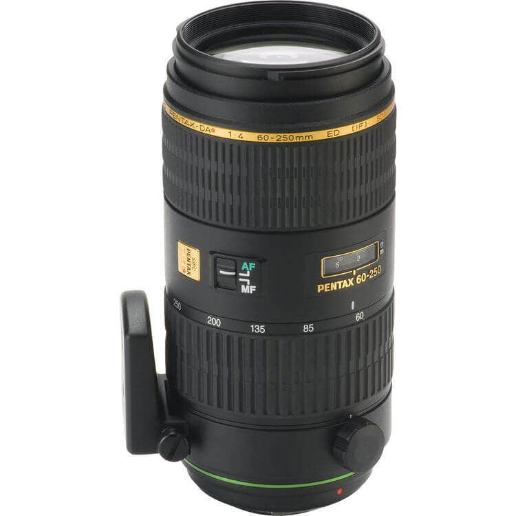 Pentax DA 60-250mm f/4 ED IF SDM Telephoto Lens - additional product view