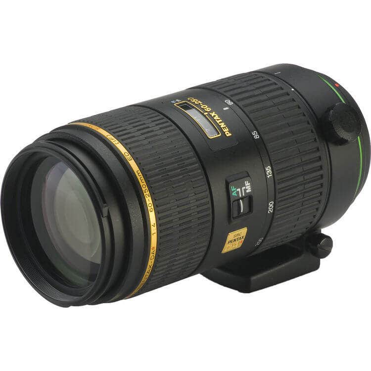 Pentax DA 60-250mm f/4 ED IF SDM Telephoto Lens - additional product view