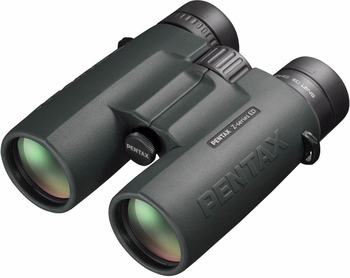 Pentax ZD 10x43 ED roof prism waterproof binocular.