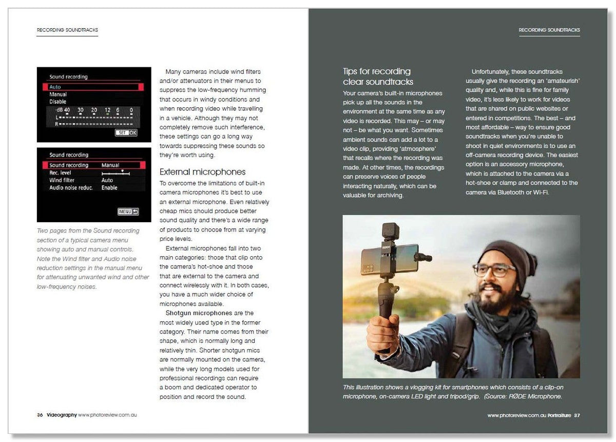 Photo Review Pocket Guide - Videography - additional product view