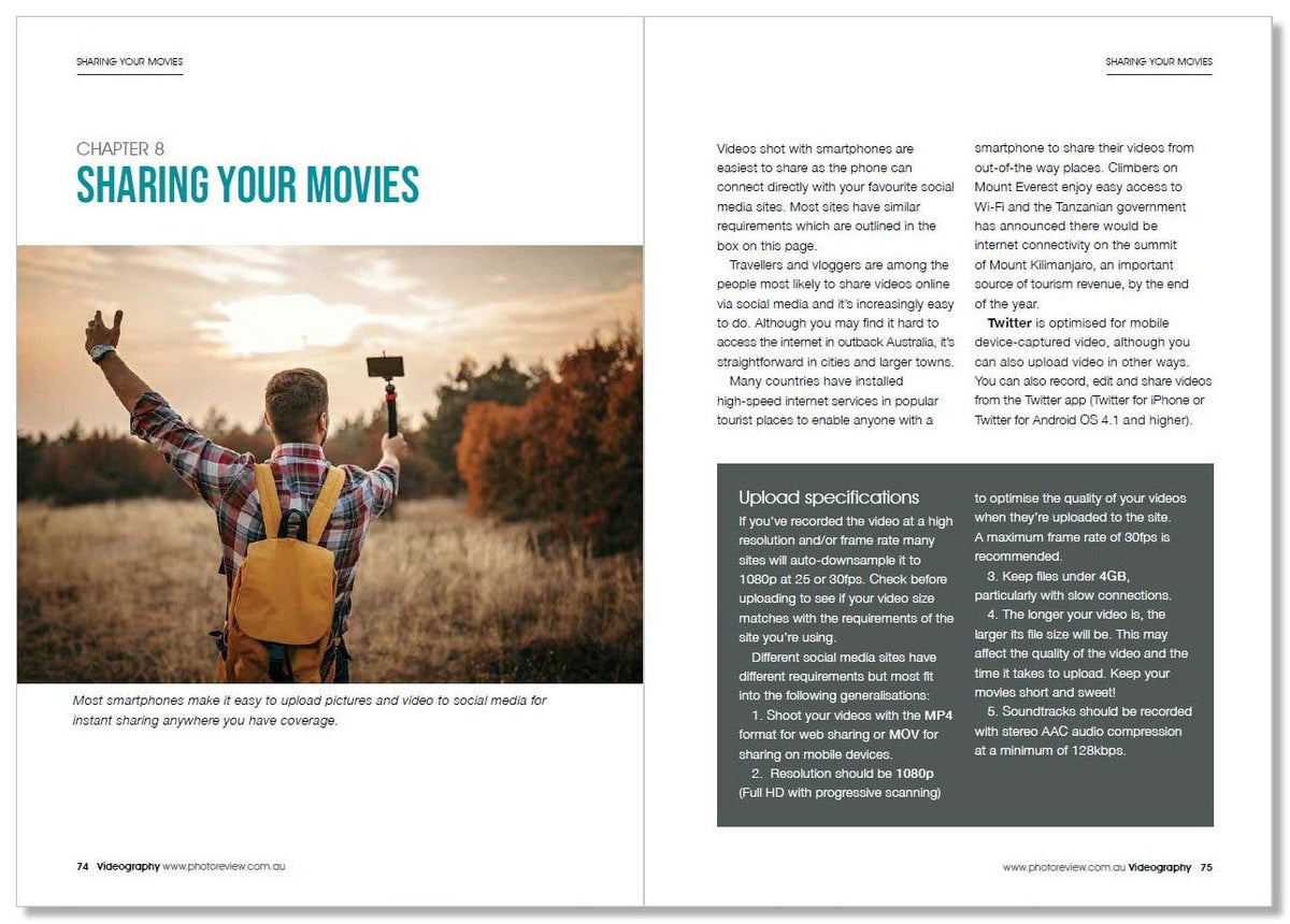 Photo Review Pocket Guide - Videography - additional product view