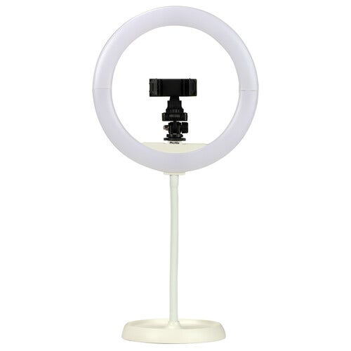 Phottix Nuada Ring 10 LED Light Go Kit with mini tripod, clamp and stand