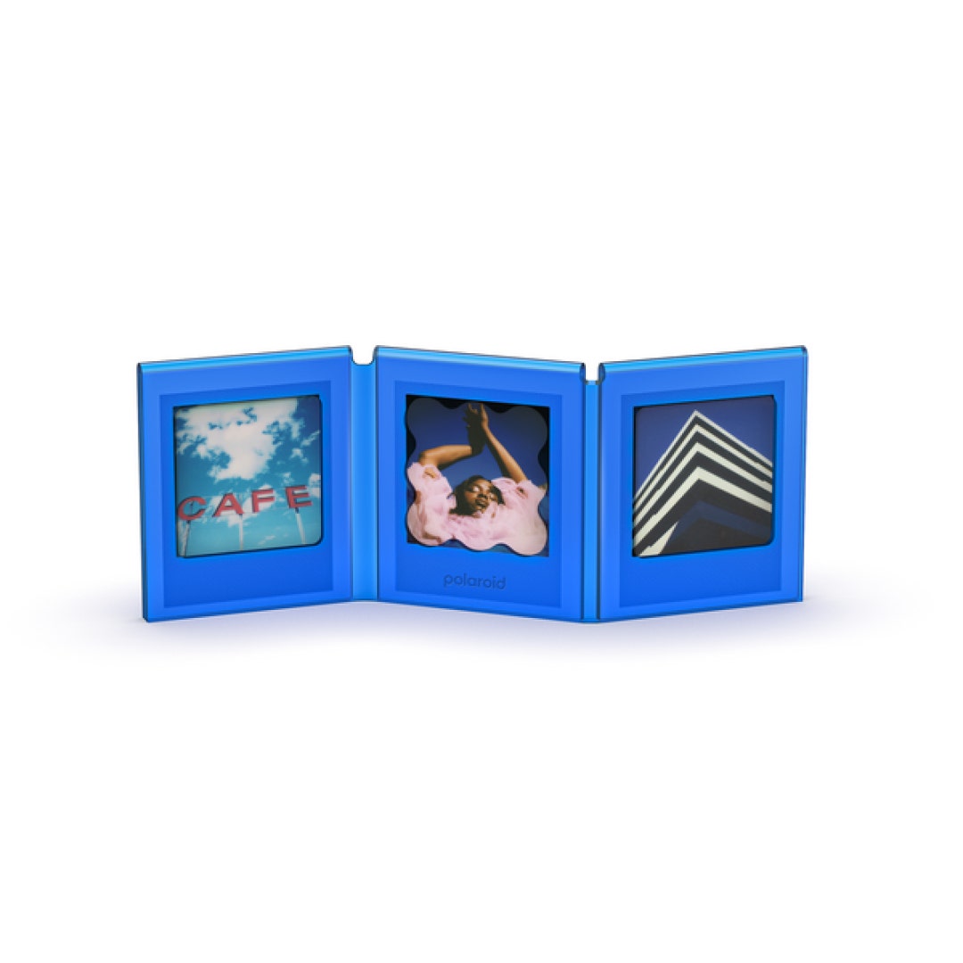 Polaroid Go Acrylic Multiframe Photo Frame, blue