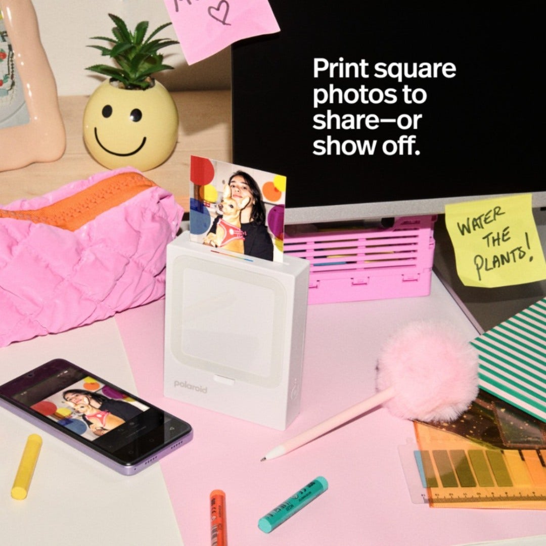 Polaroid Hi-Print 3x3 Printer (includes 10 sheets) - additional product view