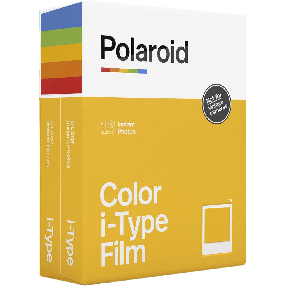 Polaroid i-Type Colour - Instant Film 2 PACK (16 Exposures) - additional product view