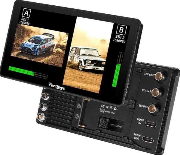 Portkeys BM7 II DS 7-inch wide colour gamut monitor