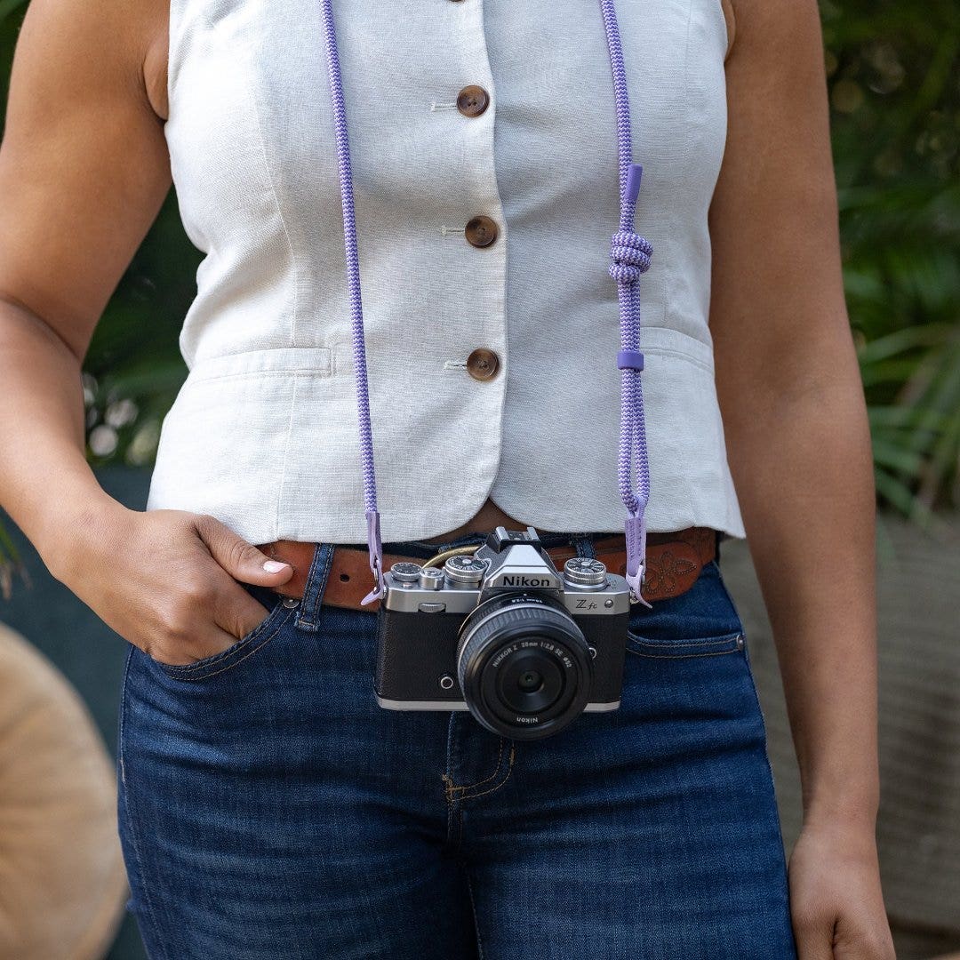 Promaster Adjustable Rope Strap - Purple - additional product view