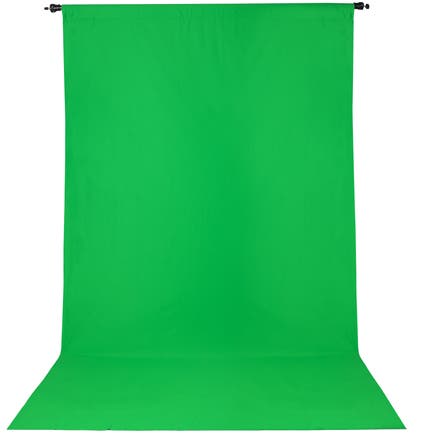 ProMaster Wrinkle Resistant Backdrop, 5 by 9 feet, Chroma Green