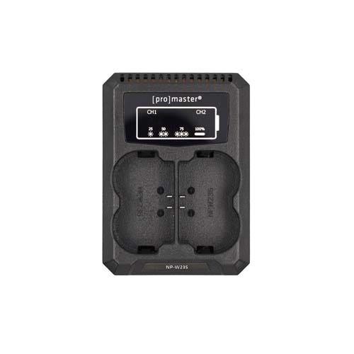 ProMaster Dually Charger, USB, for Fuji NP-W235