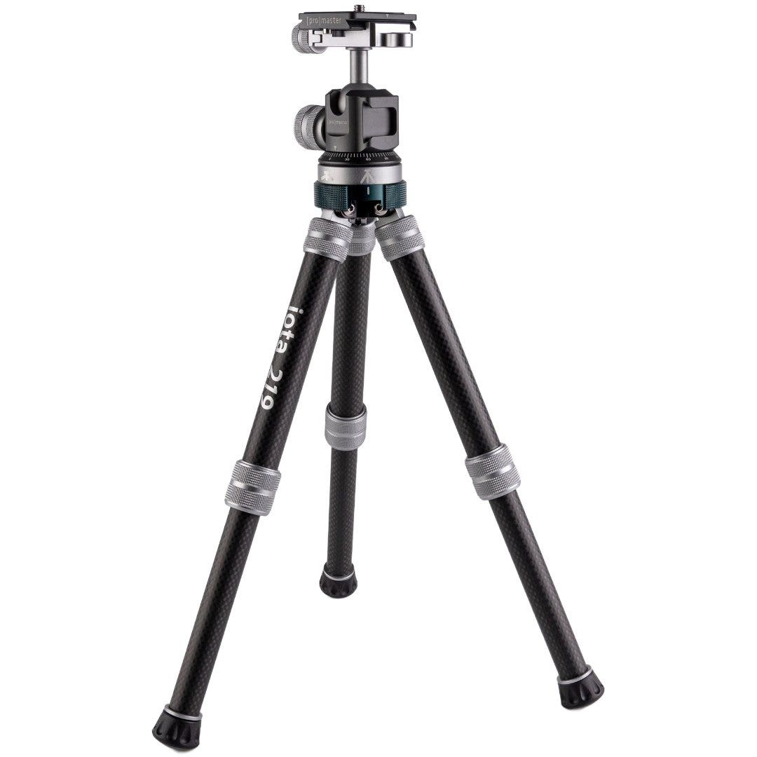 Promaster iota 219 Ultralightweight Tabletop Tripod Kit - Carbon Fiber - additional product view