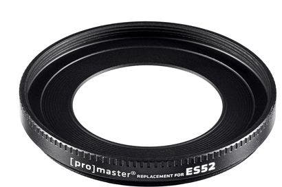 ProMaster lens hood, Canon ES52