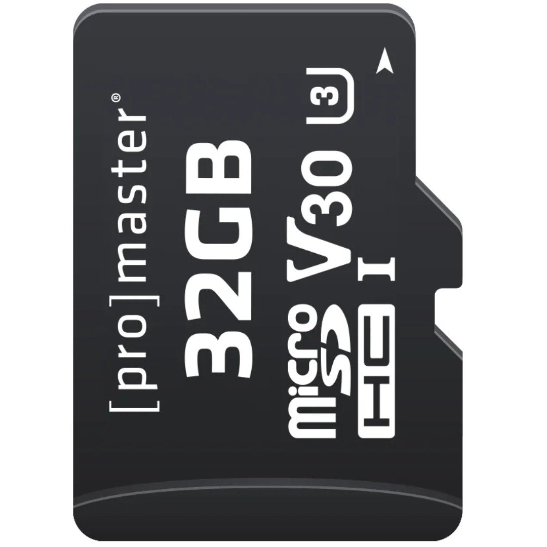 ProMaster Micro SDHC 32GB UHS-1 V30 memory card