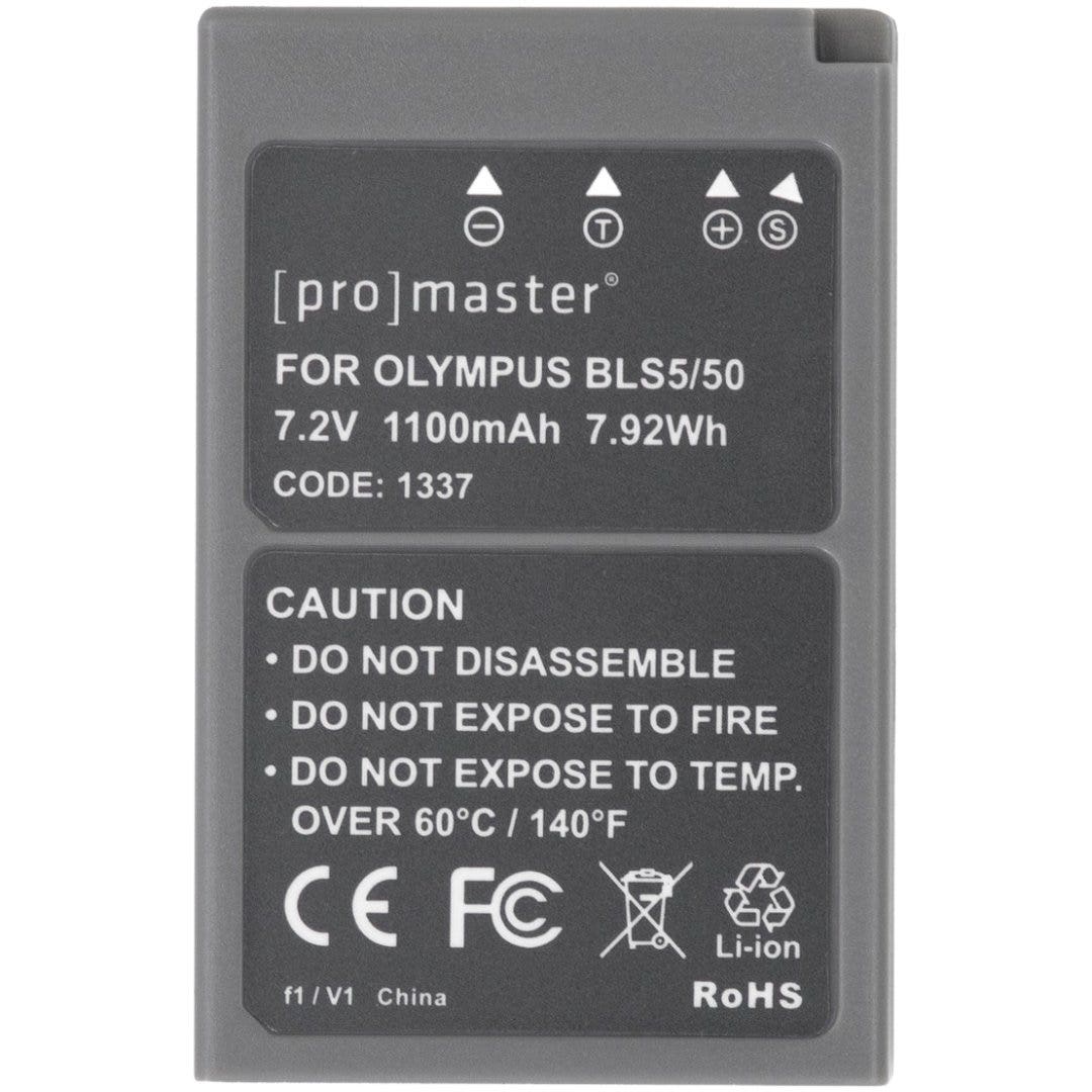 ProMaster Olympus BLS-5/BLS-50 Battery - additional product view