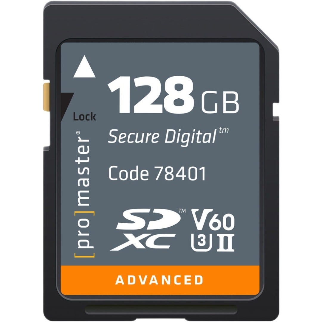 ProMaster SDXC 128GB Advanced UHS-II V60 memory card