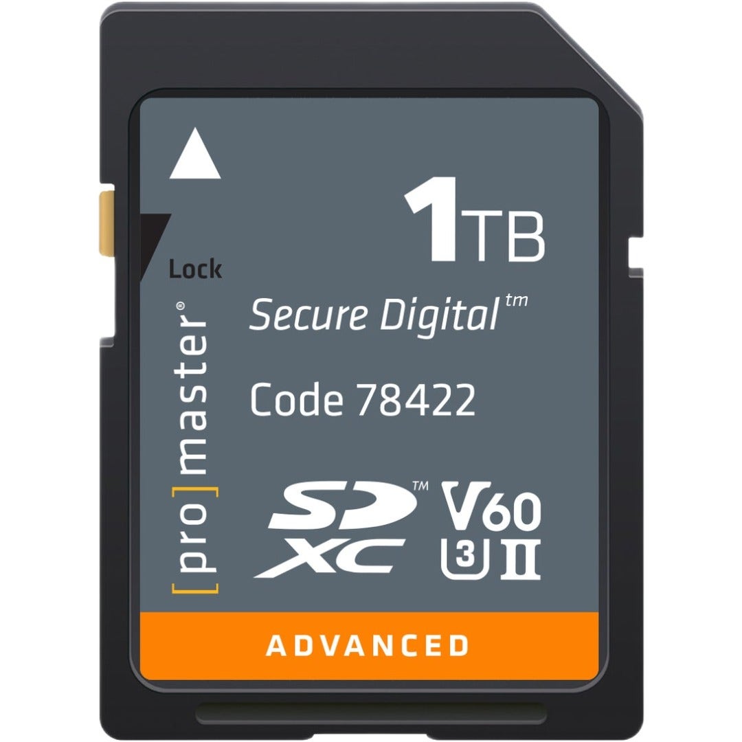 ProMaster SDXC 1TB Advanced UHS-II V60 memory card