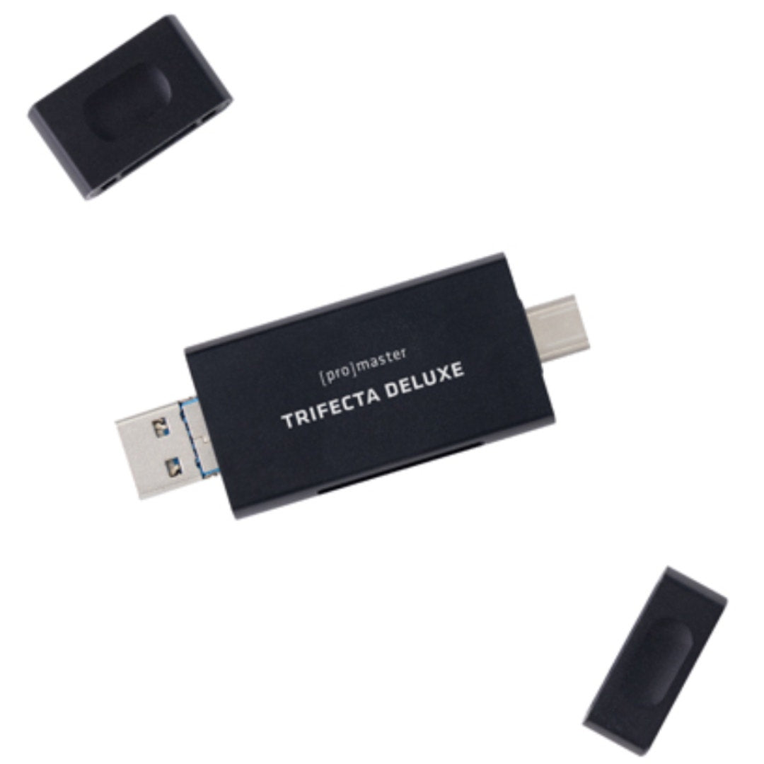 ProMaster Trifecta Deluxe UHS-II Card Reader SD & Micro SD - additional product view