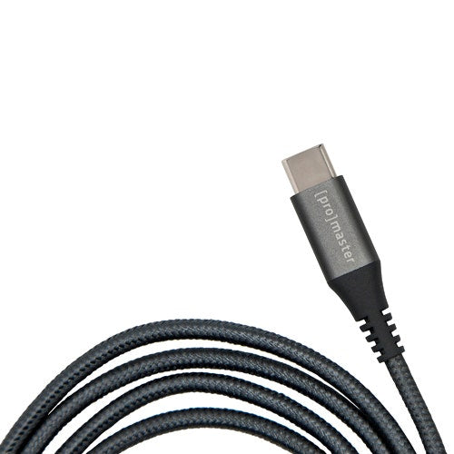 ProMaster USB-C to USB-A Braided Cable 2m - Grey - additional product view