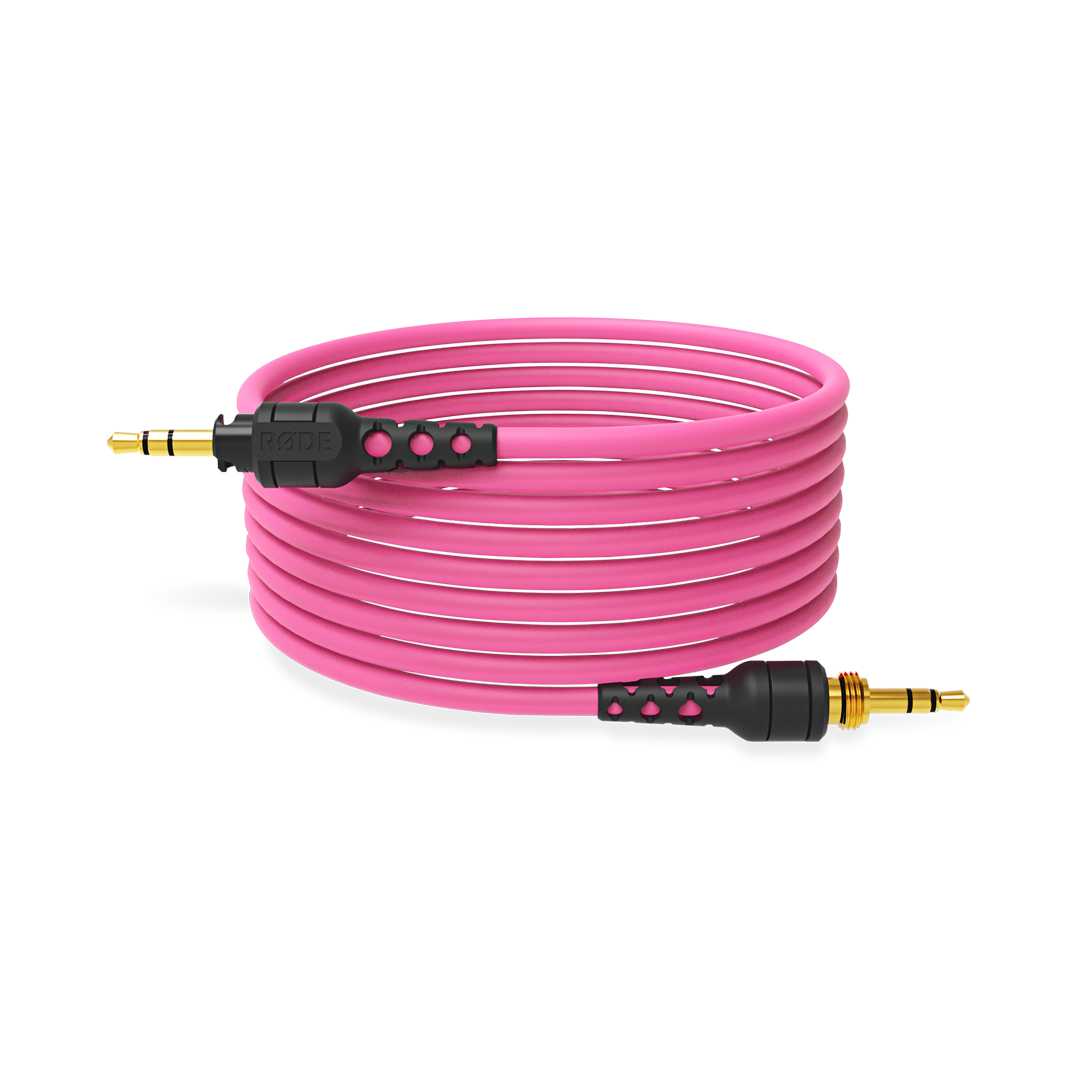Rode Headphone Cable 2.4m - Pink - additional product view
