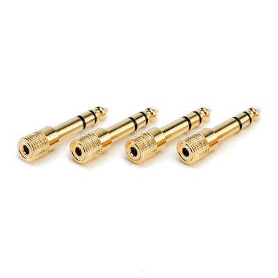 Rode HJA-4 3.5mm to 6.5mm TRS headphone adapters, 4 pack