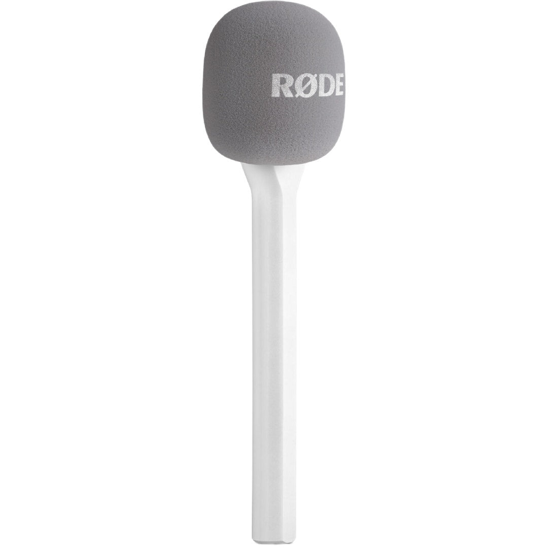 Rode Interview GO White- Handheld Adapter Reporter-Style Microphone - additional product view