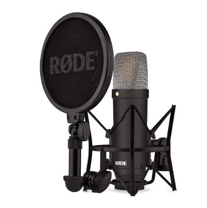 Rode NT1 Signature Black large-diaphragm cardioid condenser mic