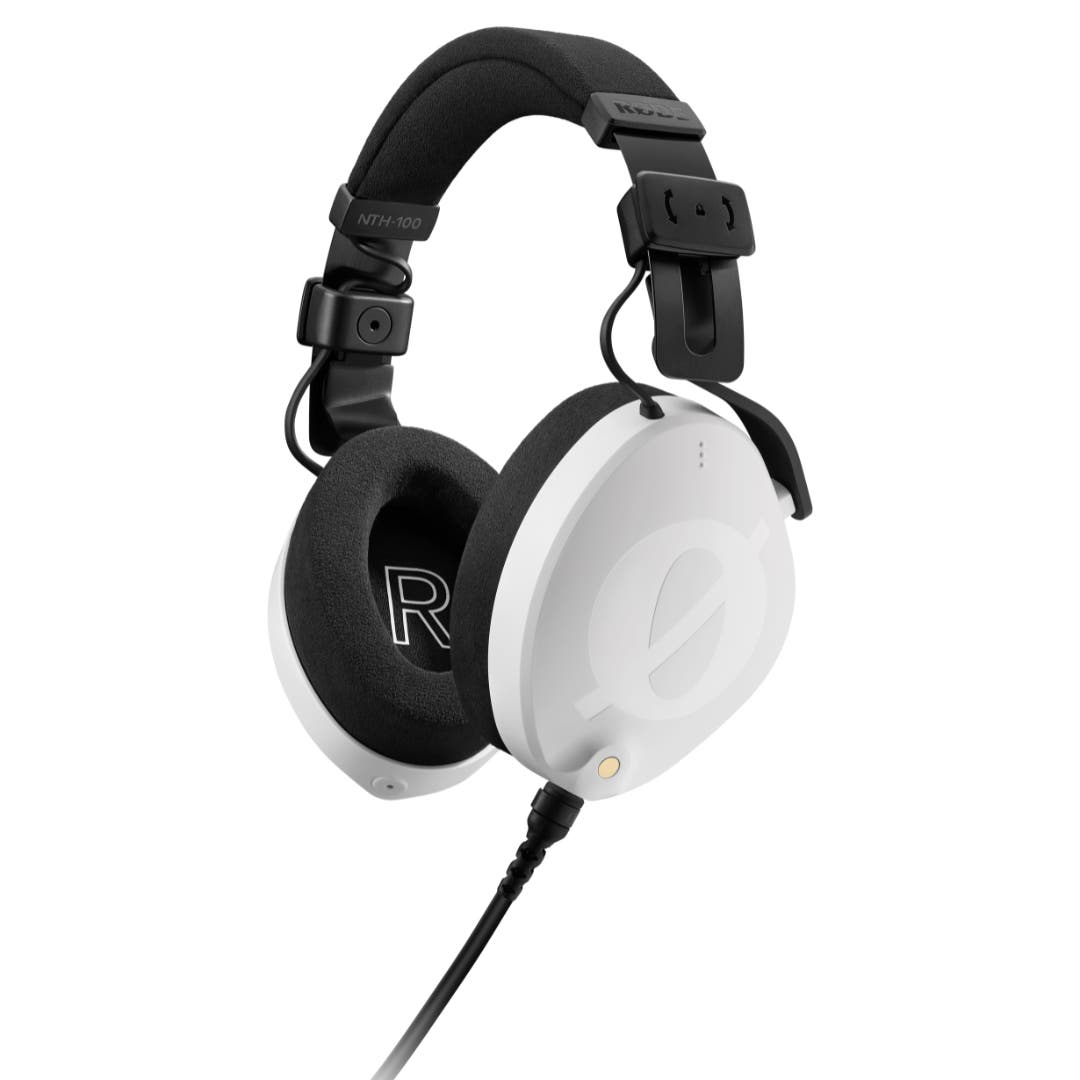 Rode NTH-100 professional over-ear headphones in white