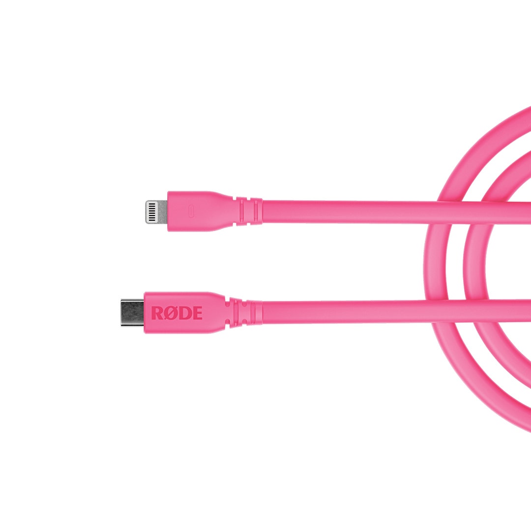 Rode Pink 1.5m USB-C to Lightning Cable - additional product view
