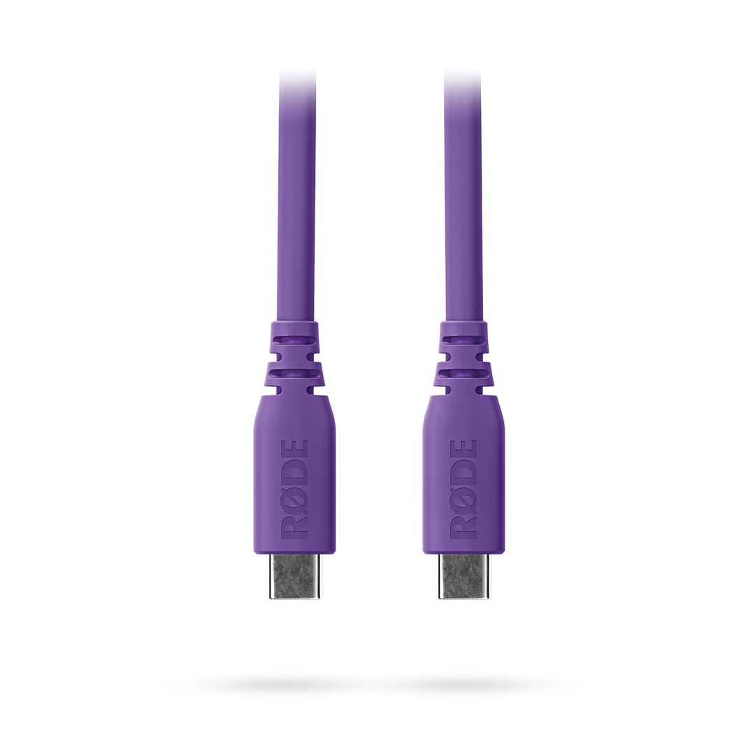 Rode Purple 2m SuperSpeed USB-C to USB-C cable
