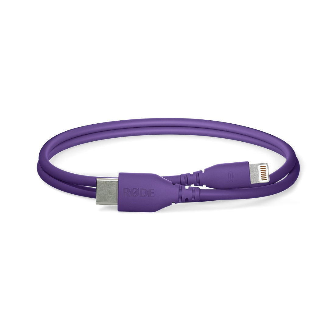 Rode Purple 30cm USB-C to Lightning Cable - additional product view