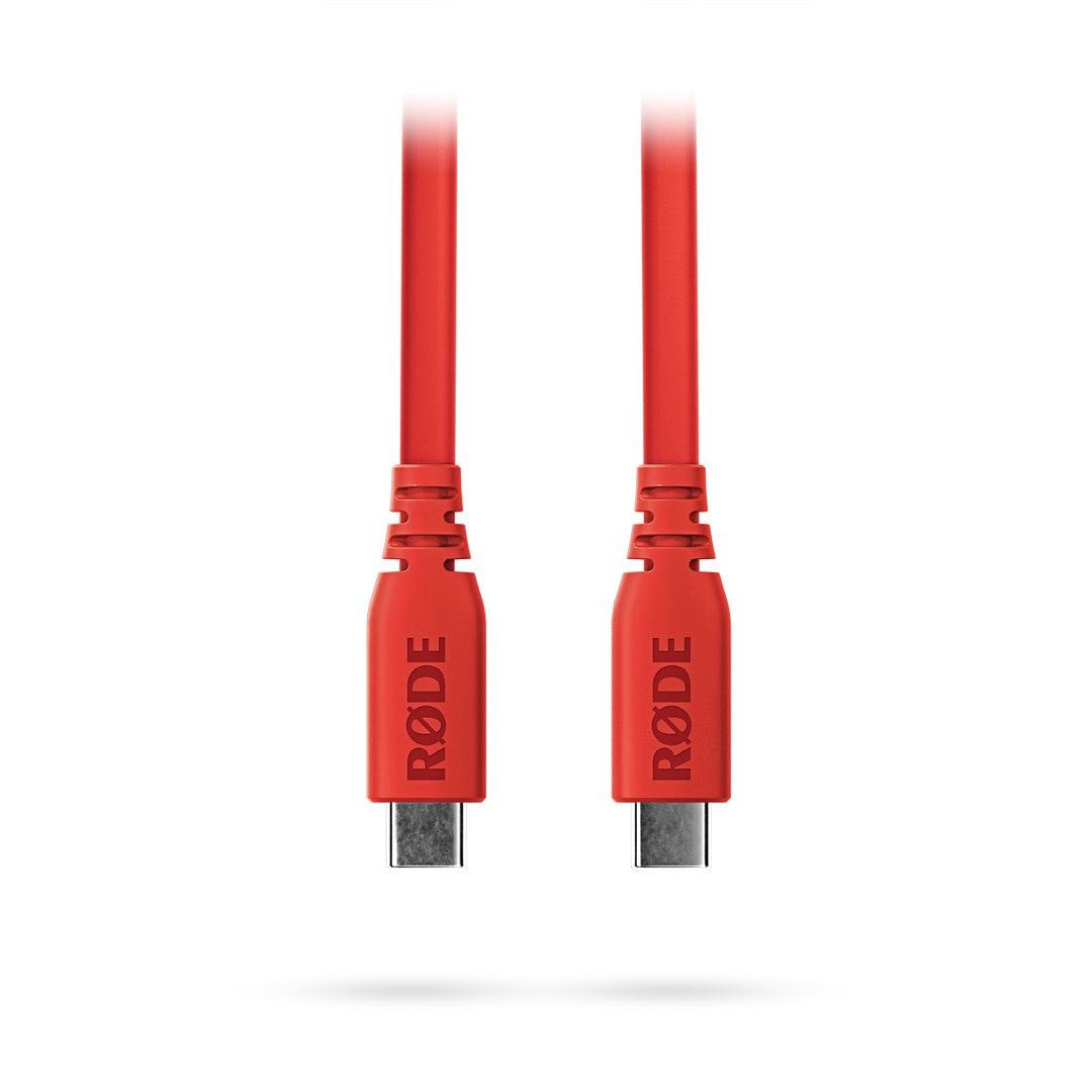 Rode Red 1.5m USB-C to USB-C cable