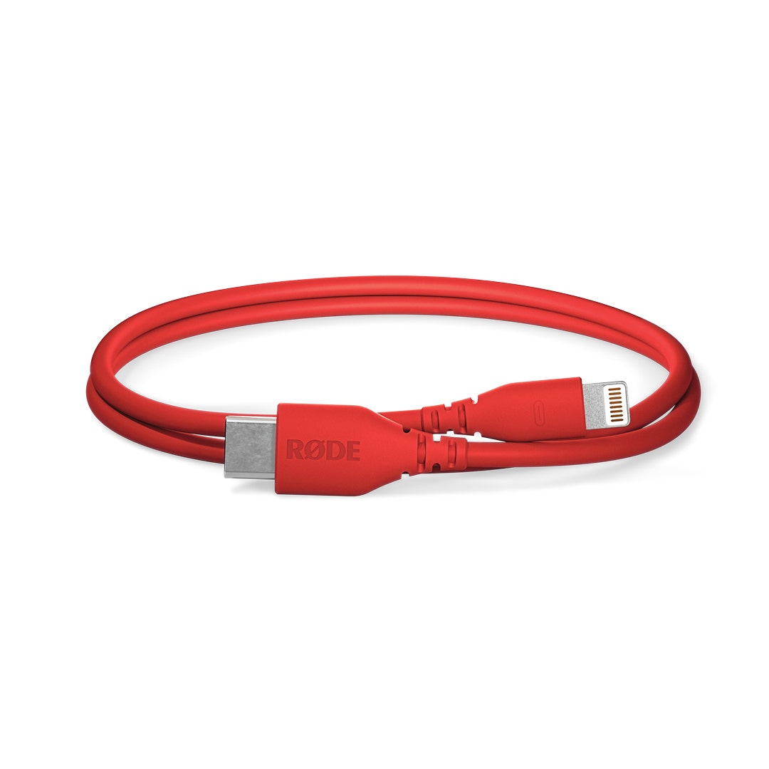 Rode Red 30cm USB-C to Lightning Cable - additional product view