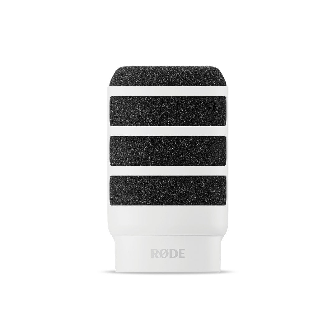 Rode white pop filter for PodMic or PodMic USB